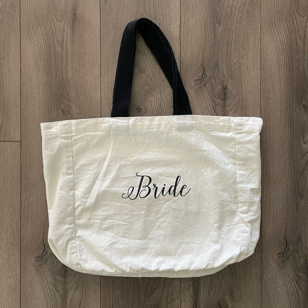 Bride tote bag